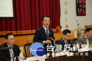 翁章梁縣長主持春節安全維護工作協調會報，讓縣民有個祥和、快樂的新春假期