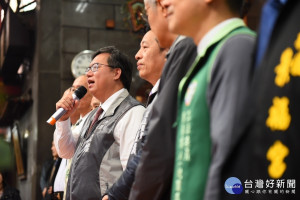 市長至景福宮參香並致詞
