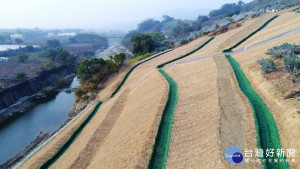 中市完成東勢區沙連溪整治　有效穩定邊坡並維持生態環境