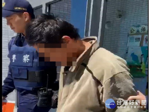 想吃牢飯男子。林重鎣攝