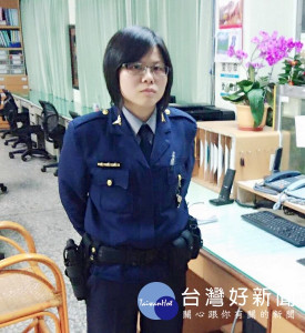 北辰所警員林欣俞巡邏時巧遇無助老婦，熱心協助老婦人平安返家，家屬深表肯定及讚許。