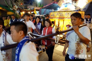 發揚嘉市文化底蘊 玉三媽元宵遊巡祈安繞境