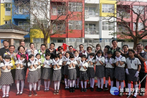 精忠國小新建幼兒園園舍工程動土典禮 黃市長期許孩子擁有優質教育環境