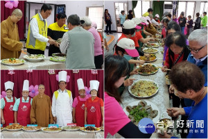 礁溪雲水日托服務以共享健康美食方式開學了。（圖／礁溪鄉公所提供）