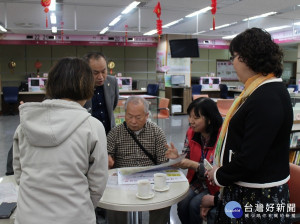 汐止戶政事務所穿越時空搜尋近萬筆資料，並聯合地政機關比對日治時期地號資料，終於成功找到寺石先生舊家位在建成里的舊址 。（圖／民政局提供）