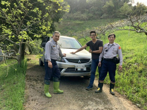 大溪警方救援復興區公所員工獲好評。