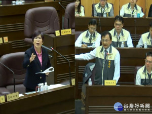 劉茂群呼籲市府開源節流，不要「打腫臉充胖子」。(圖/翻攝桃園市議會網站)