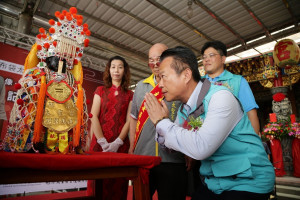 布袋魍港媽祖神像獲指定為國家重要古物