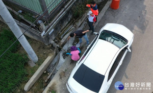 雲嘉縣環保局聯手出擊查緝北港溪污染熱區，嚴懲違法業者杜絕非法排放行為