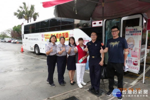 提前慶祝警察節　枋警挽袖捐血獻公益