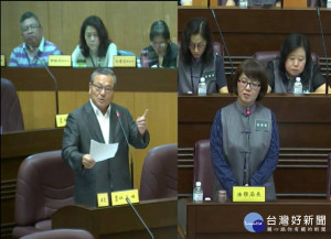 林正峰議員要求訂定山坡地管理自治法規，建議原民局將棒球列為原住民重點運動推廣。

