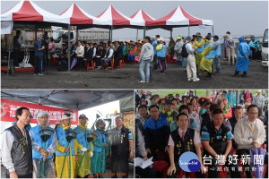 「壯圍鄉海灘聯合巡護隊」成軍運作。（圖／壯圍鄉公所提供）