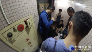 員警在潘嫌駕車返回住處時一舉在樓梯間將他擒獲