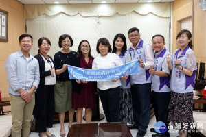 美國在台協會高雄分處副處長樂美瓏等人拜會黃敏惠市長