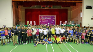 108年市長盃全國羽球錦標賽在嘉開幕 市長黃敏惠為選手加油