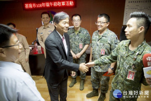 基市端午敬軍　感謝國軍弟兄守護家園