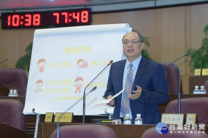 市議員劉勝全砲轟農業局「不作為的官員比貪汙還可怕」。(圖／桃園市議會提供)