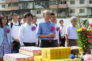 南台灣首座社會住宅， 韓國瑜主持動工。