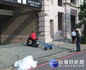 接獲埔心溪陳情趕赴現場稽查


