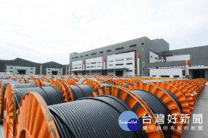 太平洋電線電纜廣場內擺放的各式電線電纜

