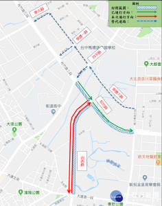 中市第14期重劃工程　北屯區山西路6/10起交維改道