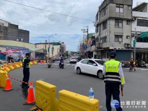 龍潭警分局執行端節連假及龍舟勤務交通疏導