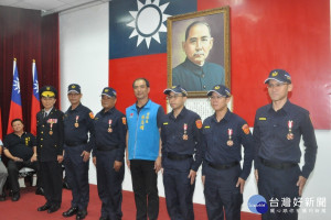 警察節慶祝大會　台東縣警局表揚績優警察同仁