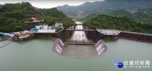 南化水庫梅雨進帳2500萬噸今年首次滿庫。