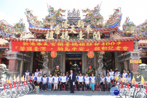 新港開臺媽祖首次跳島環台正式啟動