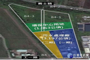 柳營科技工業區暨環保園區環保設施用地。