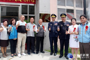 頭屋分駐所重建落成　徐耀昌盼提升治安與便民服務