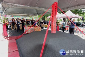 屏東分局建國派出所新建廳舍動土　預計109年完工啟用