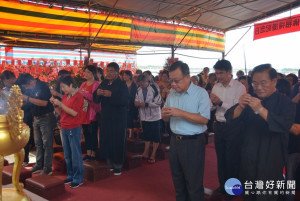 馬公大關口觀世音佛祖得道紀念日團拜　賴峰偉祈求國泰民安