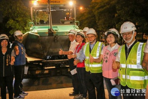 中市西屯區環中路二段道路改善工程　預計8月完工