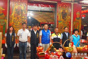 豐原樂天宮關聖帝君聖誕　中市民政局長前往祝壽為市民祈福
