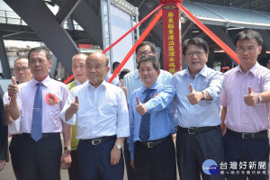 蘇貞昌主持東港泊區深水碼頭動土　潘孟安爭取漁民福利