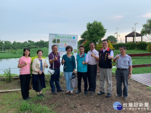 監察委員仉桂美及林雅鋒巡察嘉義縣，聽取縣府相關主管單位簡報，並實地到明華濕地視察瞭解