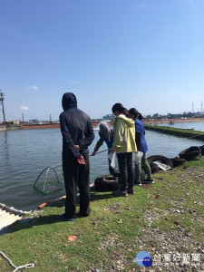 學會觀察蝦子行為是相當重要的養殖管理方式，需定期拉起蝦網觀察蝦子狀態。