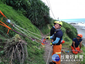 強化搜救技巧　台東消防局大武大隊前往阿朗壹古道救援訓練