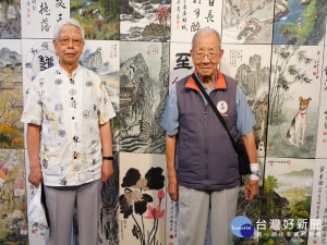 太平長青學苑師生展。林重鎣攝