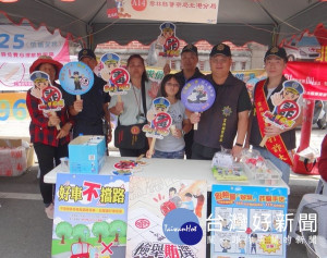 「2019漫遊北港老街尋古蹟暨國際糕餅麻油節」28、29日於朝天宮商圈登場，警方配合實施交管兼宣導犯罪預防。