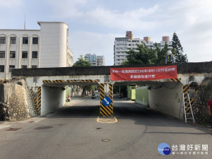 高市三民區市中一路涵洞即將拆除走入歷史。