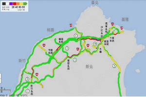 （圖／翻攝自高公局即時路況）