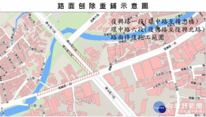 燙平工程再前進　台中復興路及環中路部分路段夜間施工