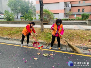 經國新城志工小隊愛家做清掃，生活品質會更好