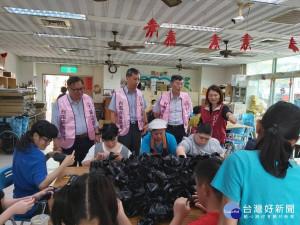 台電嘉義區營業處關懷腦麻兒~為構築永久家園及烘焙園地盡心力