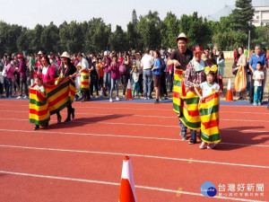 大里辦幼兒園活動。林重鎣攝