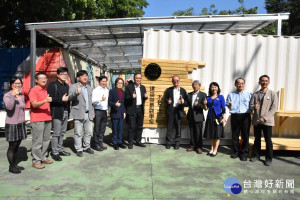 南華大學建景系20有成，「木塾工坊」揭牌啟用強化實務運用與職場接軌