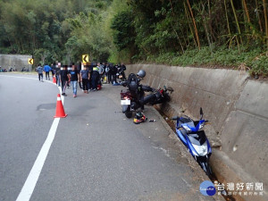 台七乙線發生重機車禍意外，警方表示今後將加強取締。
