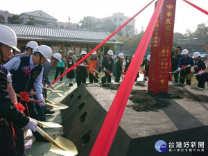 中市東陽國小教學大樓重建動土　規劃多功能教室、無障礙設備